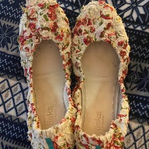 Size 10 Rose Garden Tieks